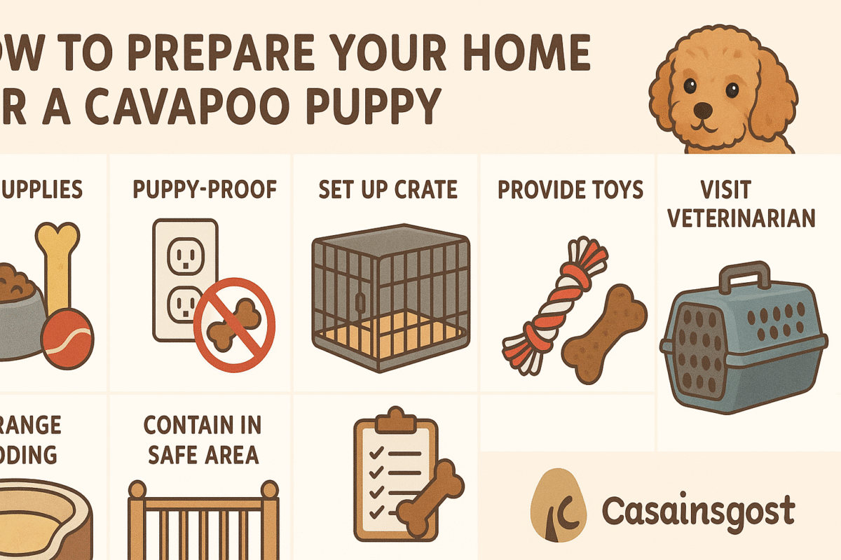 Cavapoo Puppy Preparation