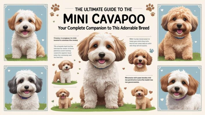 Size comparison (Mini Cavapoo next to child or object)